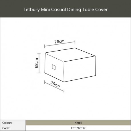 Bramblecrest Tetbury Mini Sofa Set Covers CVMS1TX