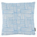 Bramblecrest UBWSC1 Sky Blue Wicker Square Season-Proof Scatter Cushion