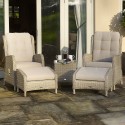 Bramblecrest Chedworth Sandstone Recliner Set