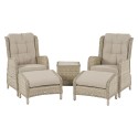 Bramblecrest Chedworth Sandstone Recliner Set