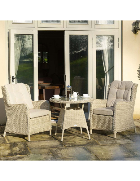 Bramblecrest Chedworth Sandstone 2 Seater Dining Set