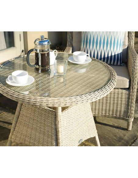 Bramblecrest Chedworth Sandstone 2 Seater Dining Set