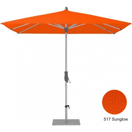 Glatz Alu Twist 2.5m x 2m Rectangular Parasol
