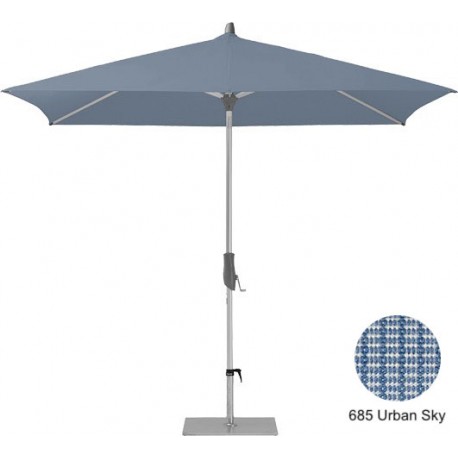 Glatz Alu Twist 2.5m x 2m Rectangular Parasol