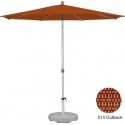 Glatz Alu Smart 2.5m Round Parasol