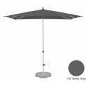 Glatz Alu Smart 2.1mx1.5m Rectangular Parasol