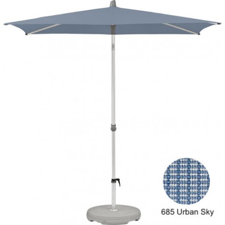 Glatz Alu Smart 2.5mx2.0m Rectangular Parasol
