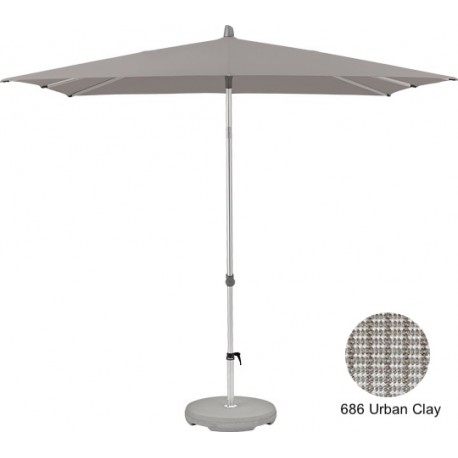 Glatz Alu Smart 2m x 2m Square Parasol