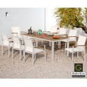 Barlow Tyrie Aura 8 Seater Dining Set
