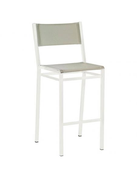 Barlow Tyrie Equinox 2 Seater High Dining Set - Arctic White