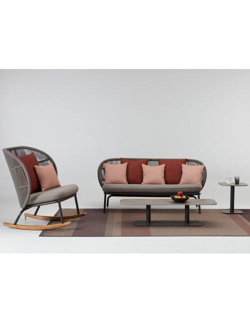 Vincent Sheppard Kodo Rocking Chair with Seat Cushion