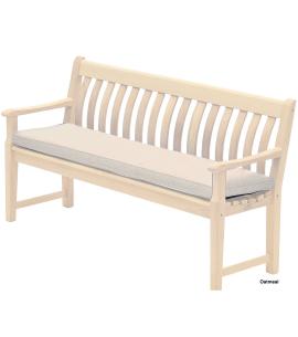 Alexander Rose 567 Olefin 5ft Bench Cushion - Oatmeal