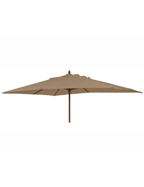 Alexander Rose Hardwood 3.0m x 2.0m Rectangular Parasol 