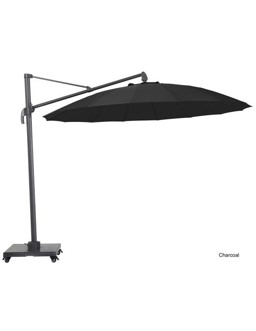 Alexander Rose UH30 Parasol with Base - Charcoal