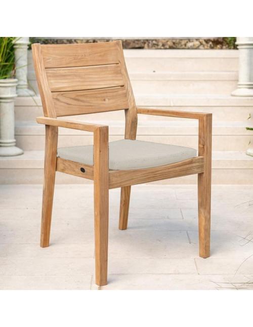 Alexander Rose 150C Olefin Armchair Cushion - Oatmeal
