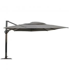 4 Seasons Hacienda 300x400cm Charcoal Parasol