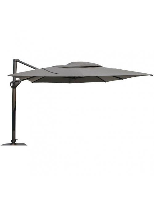 4 Seasons Hacienda 300x400cm Charcoal Parasol