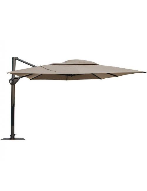 4 Seasons Hacienda 300x400cm Taupe Parasol