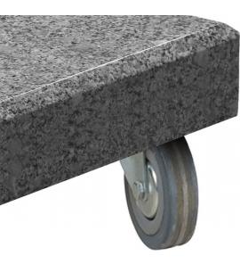 4 Seasons Set of 4 granite base wheels