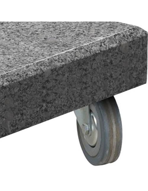 4 Seasons Set of 4 granite base wheels