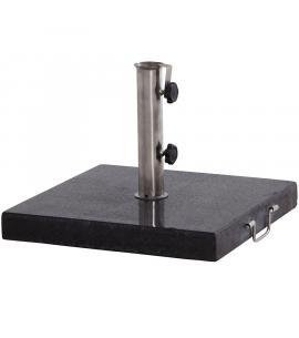 4 Seasons 40kg square granite parasol base with handle