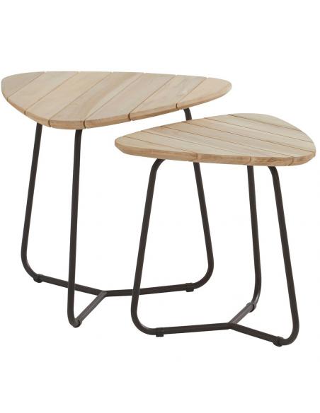 4 Seasons Axel Triangular Coffee Table Set