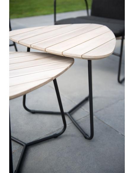 4 Seasons Axel Triangular Coffee Table Set