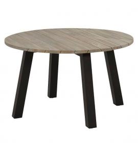 4 Seasons Derby 130cm Round Table - Aluminium Legs