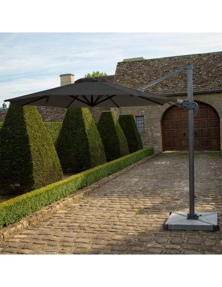 Bramblecrest Chichester 3m Round Side Post Parasol