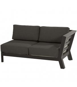 4 Seasons Meteoro modular 2 seater bench - Left arm