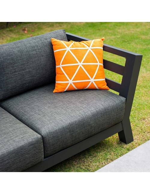 4 Seasons Meteoro modular 2 seater bench - Left arm