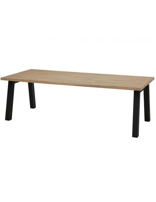 4 Seasons 240cm Teak dining table - Aluminium Legs