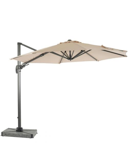 Bramblecrest Chichester 3.0m Round Side Post Parasol with Protective Cover