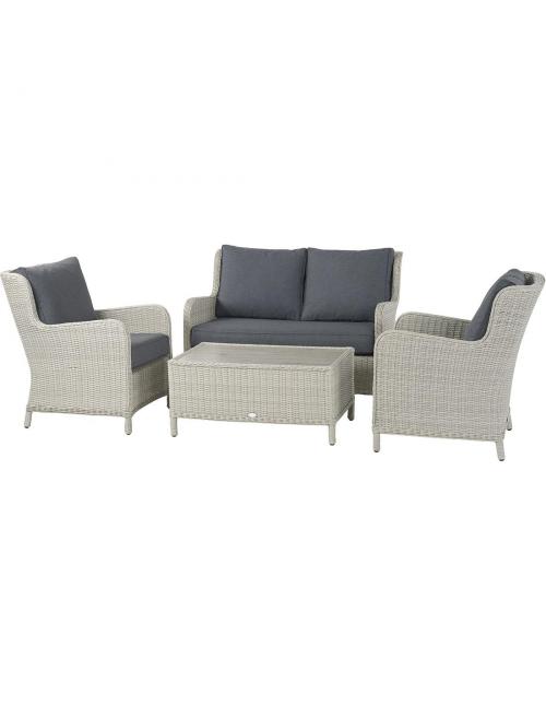 Bramblecrest Chedworth Dove Grey 2 Seater Sofa Set