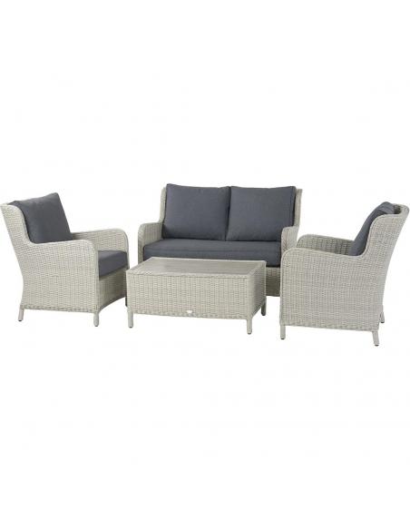 Bramblecrest Chedworth Dove Grey 2 Seater Sofa Set