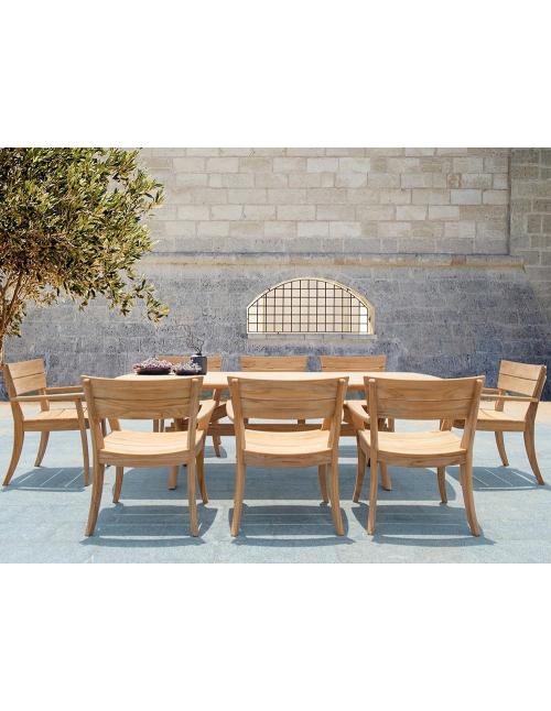Alexander Rose Sorrento 2.4m x 1.0m Rectangular Table