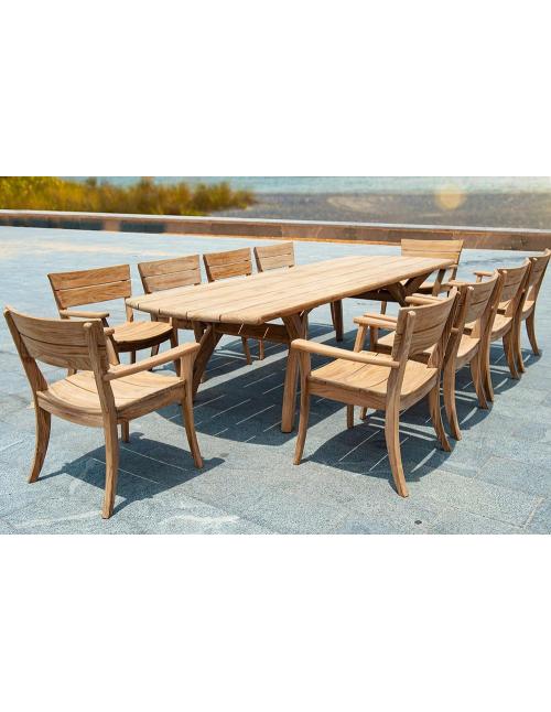 Alexander Rose Sorrento 3.0m x 1.0m Rectangular Table