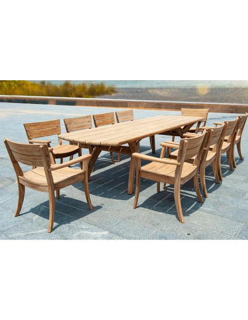 Alexander Rose Sorrento Teak Dining Armchair