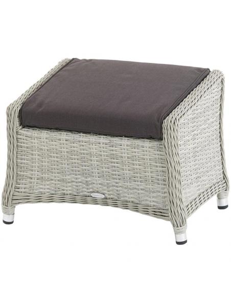 Bramblecrest Monterey Dove Grey Recliner Footstool (Set of 2)