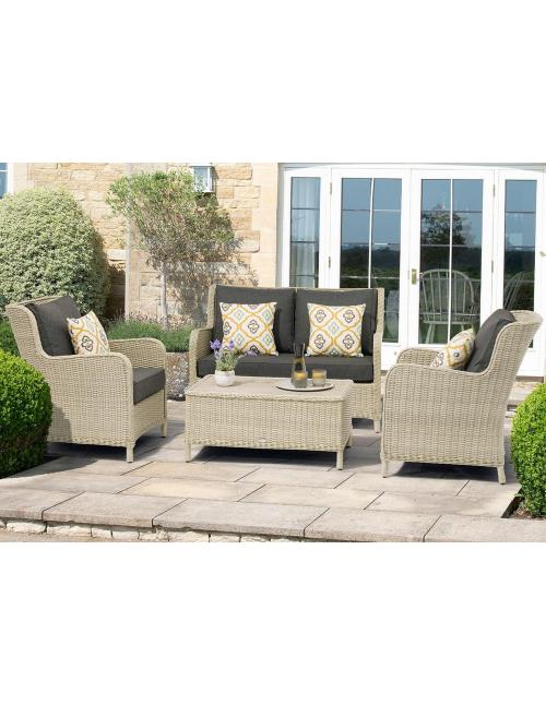 Bramblecrest Chedworth Dove Grey 2 Seater Sofa Set