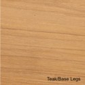 Vincent Sheppard Edgard Dining Chair with Teak Base - Black