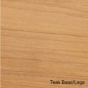 Vincent Sheppard Lena Dining Chair with Teak Base - Mocca