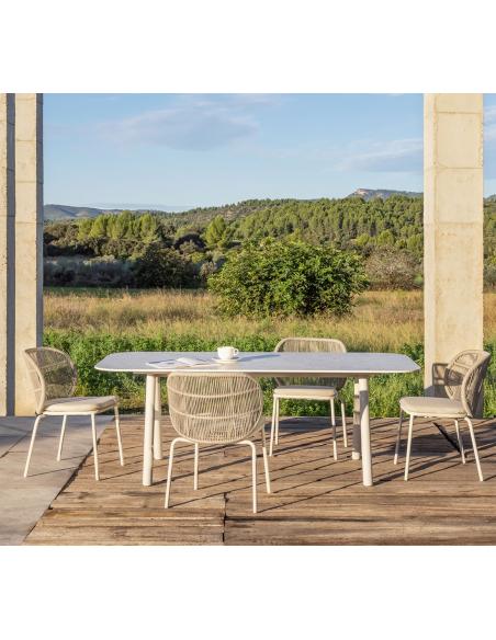Vincent Sheppard Kodo Dining Table 210 x 100 - Dune White