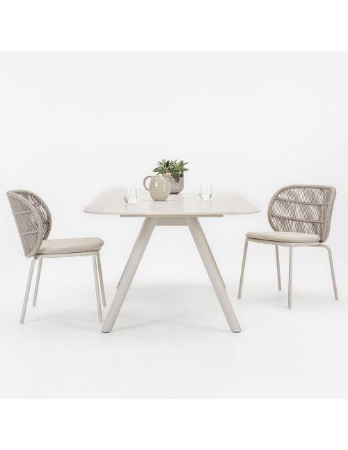 Vincent Sheppard Kodo Dining Table 280 x 106 - Dune White