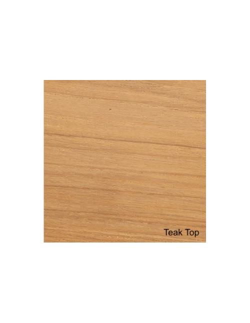 Vincent Sheppard Sphera Bistro Table Teak Top – Black 