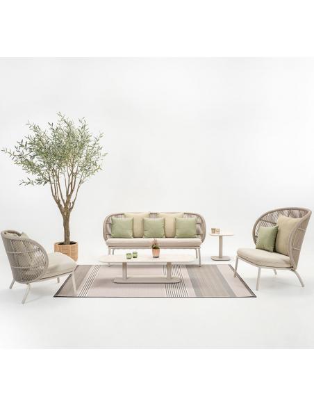 Vincent Sheppard Kodo Lounge Sofa - Dune White