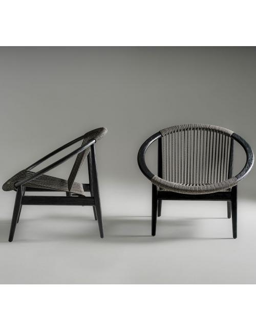 Vincent Sheppard Frida Lounge Chair Black