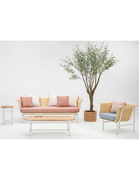 Vincent Sheppard Wicked Lounge Sofa 3S White/Natural