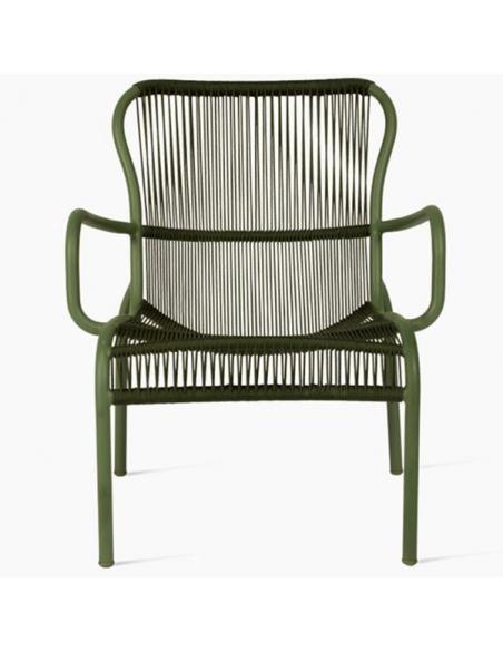 Vincent Sheppard Loop Lounge Chair Rope Moss