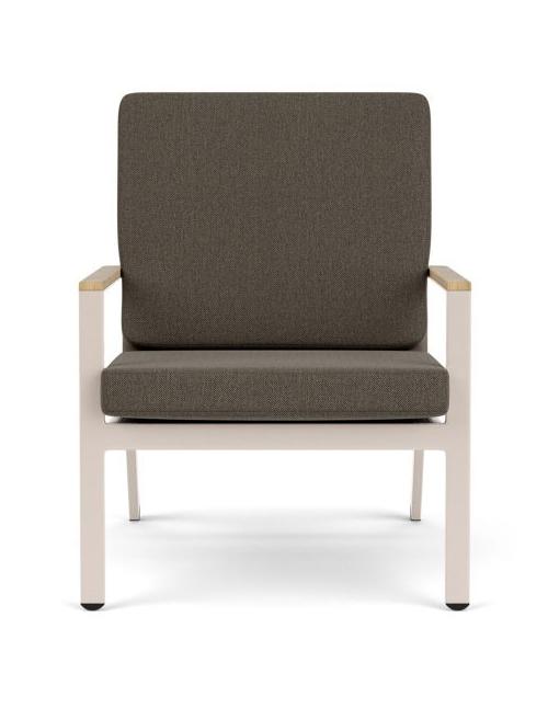 Barlow Tyrie Aura Lounge Chair - Champagne/Titanium